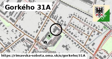 Gorkého 31A, Rimavská Sobota