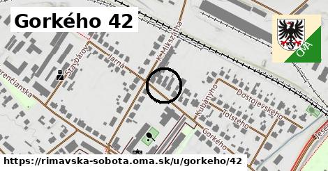 Gorkého 42, Rimavská Sobota