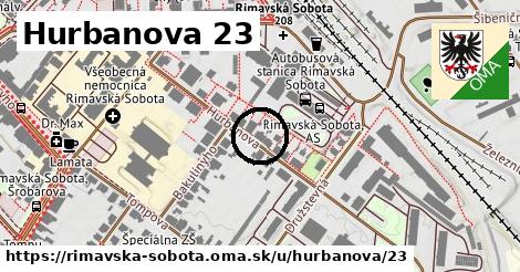 Hurbanova 23, Rimavská Sobota