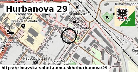 Hurbanova 29, Rimavská Sobota