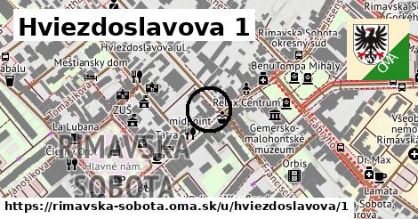 Hviezdoslavova 1, Rimavská Sobota