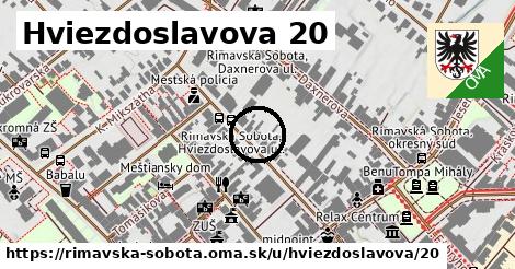 Hviezdoslavova 20, Rimavská Sobota