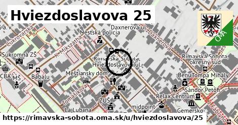 Hviezdoslavova 25, Rimavská Sobota