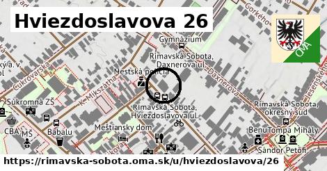 Hviezdoslavova 26, Rimavská Sobota