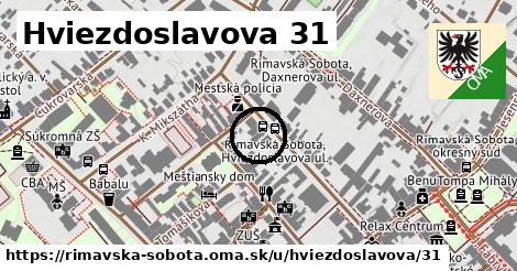 Hviezdoslavova 31, Rimavská Sobota