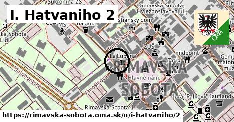 I. Hatvaniho 2, Rimavská Sobota