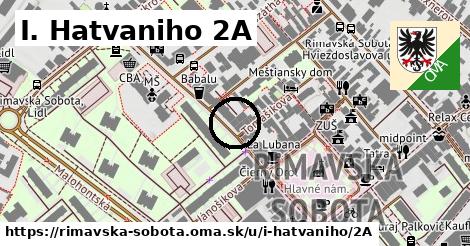 I. Hatvaniho 2A, Rimavská Sobota