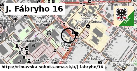 J. Fábryho 16, Rimavská Sobota