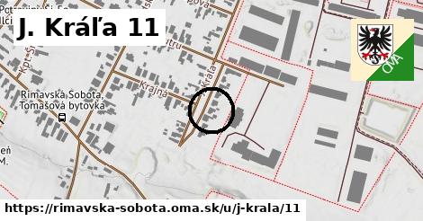 J. Kráľa 11, Rimavská Sobota