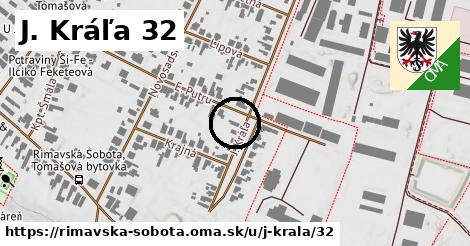 J. Kráľa 32, Rimavská Sobota