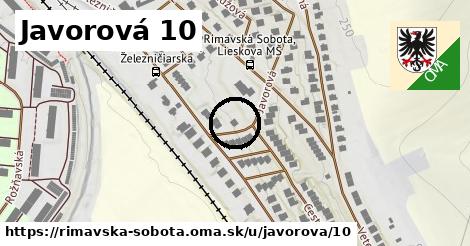 Javorová 10, Rimavská Sobota