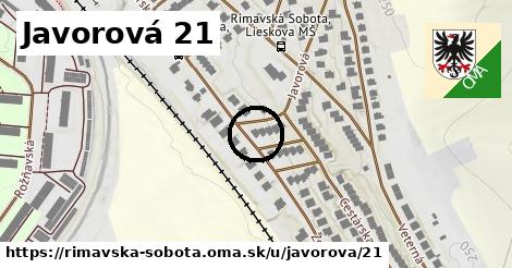 Javorová 21, Rimavská Sobota