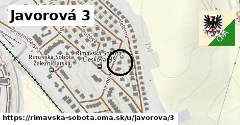 Javorová 3, Rimavská Sobota