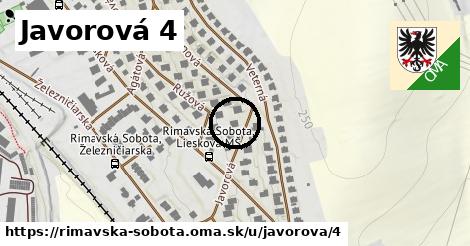 Javorová 4, Rimavská Sobota