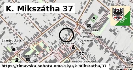 K. Mikszátha 37, Rimavská Sobota