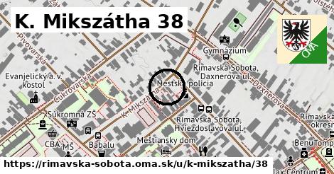 K. Mikszátha 38, Rimavská Sobota