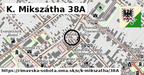 K. Mikszátha 38A, Rimavská Sobota