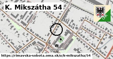 K. Mikszátha 54, Rimavská Sobota