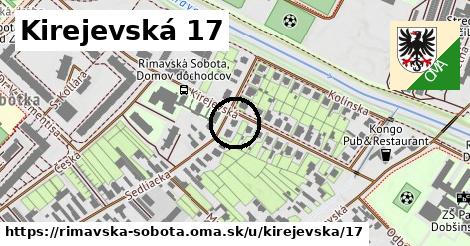 Kirejevská 17, Rimavská Sobota