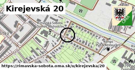 Kirejevská 20, Rimavská Sobota