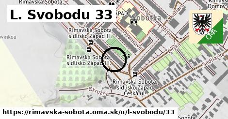 L. Svobodu 33, Rimavská Sobota