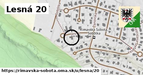 Lesná 20, Rimavská Sobota