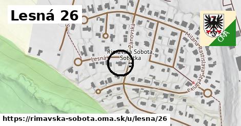 Lesná 26, Rimavská Sobota