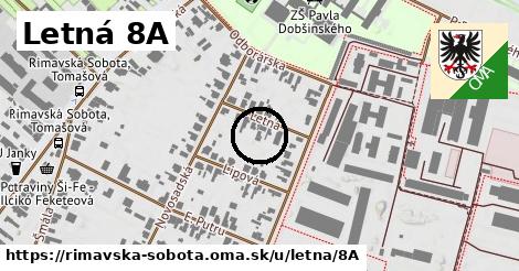 Letná 8A, Rimavská Sobota