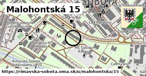 Malohontská 15, Rimavská Sobota