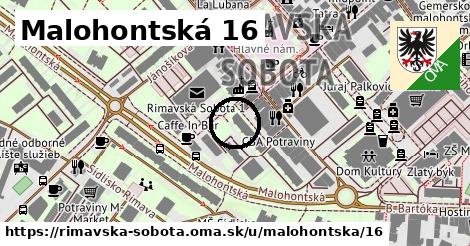 Malohontská 16, Rimavská Sobota