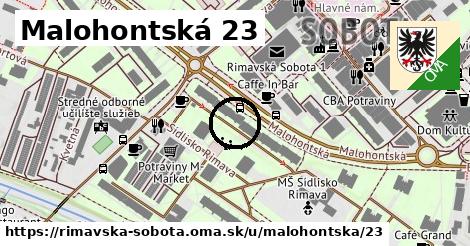 Malohontská 23, Rimavská Sobota