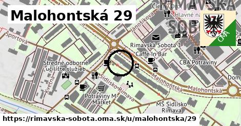 Malohontská 29, Rimavská Sobota