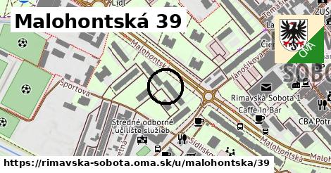 Malohontská 39, Rimavská Sobota