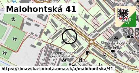 Malohontská 41, Rimavská Sobota