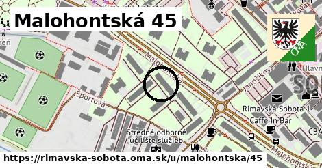 Malohontská 45, Rimavská Sobota