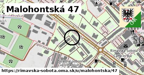 Malohontská 47, Rimavská Sobota