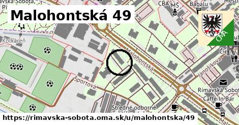 Malohontská 49, Rimavská Sobota