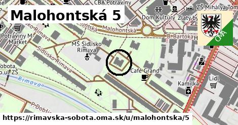 Malohontská 5, Rimavská Sobota