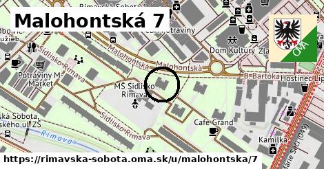 Malohontská 7, Rimavská Sobota