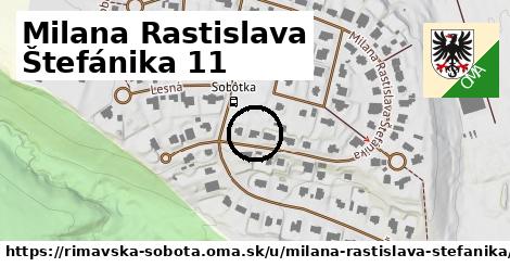 Milana Rastislava Štefánika 11, Rimavská Sobota