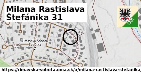 Milana Rastislava Štefánika 31, Rimavská Sobota