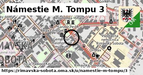 Námestie M. Tompu 3, Rimavská Sobota