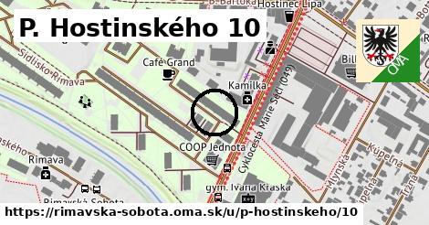 P. Hostinského 10, Rimavská Sobota