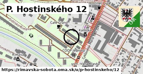 P. Hostinského 12, Rimavská Sobota