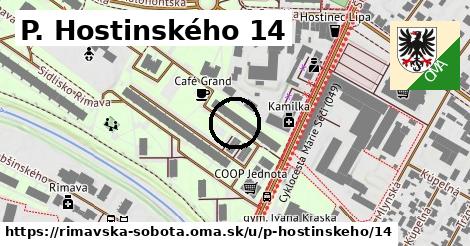 P. Hostinského 14, Rimavská Sobota