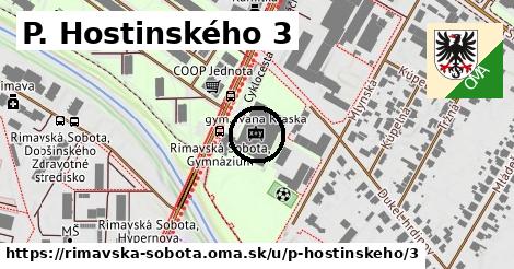 P. Hostinského 3, Rimavská Sobota