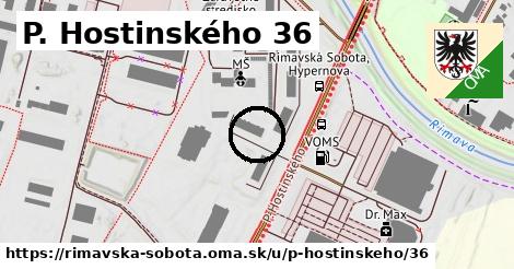 P. Hostinského 36, Rimavská Sobota