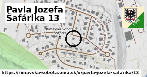 Pavla Jozefa Šafárika 13, Rimavská Sobota