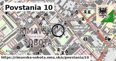 Povstania 10, Rimavská Sobota