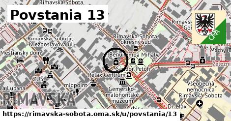 Povstania 13, Rimavská Sobota